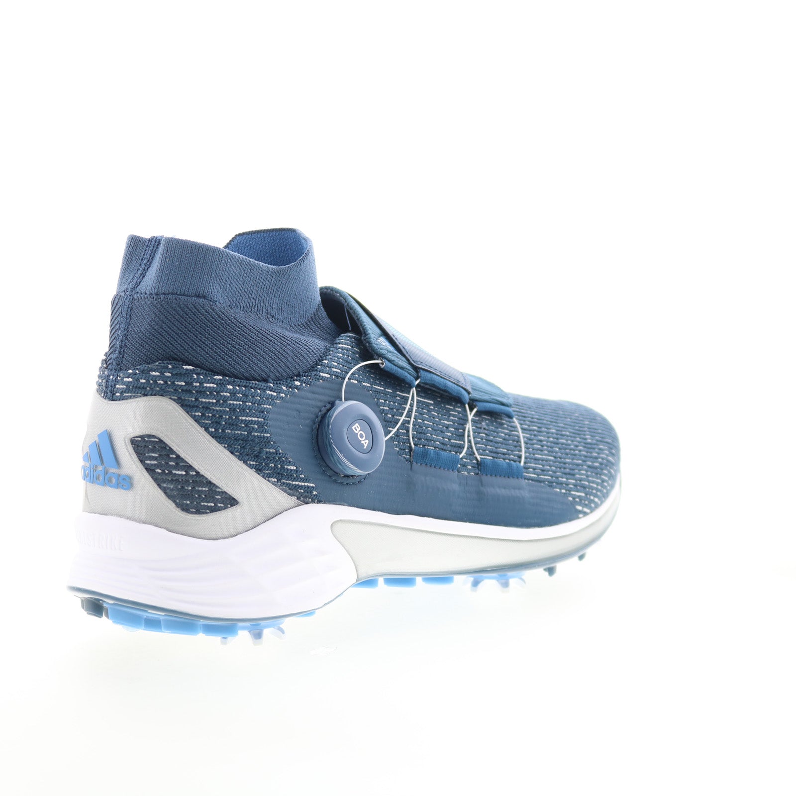 Adidas ZG21 Motion BOA H68593 Mens Blue Mesh Slip On Athletic Golf Sho