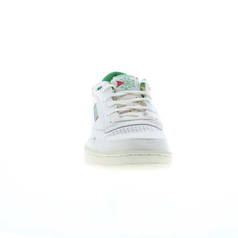 Reebok The Althete's Shoe Club C Mid II Vintage Mens White Sneakers Shoes