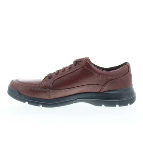 Rockport Junction Point Lace To Toe Mens Brown Oxfords Casual Shoes