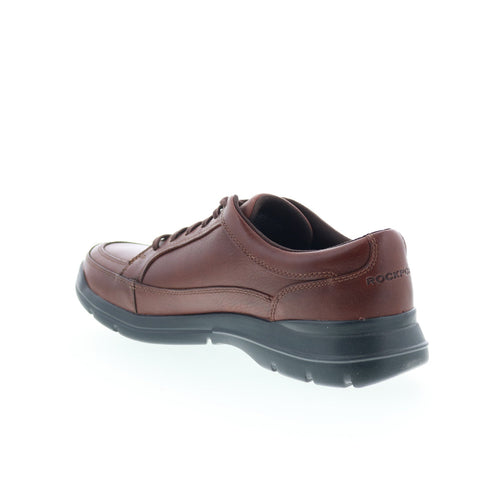 Rockport Junction Point Lace To Toe Mens Brown Oxfords Casual Shoes