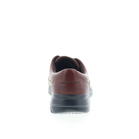 Rockport Junction Point Lace To Toe Mens Brown Oxfords Casual Shoes