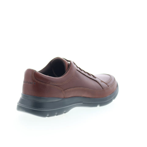 Rockport Junction Point Lace To Toe Mens Brown Oxfords Casual Shoes