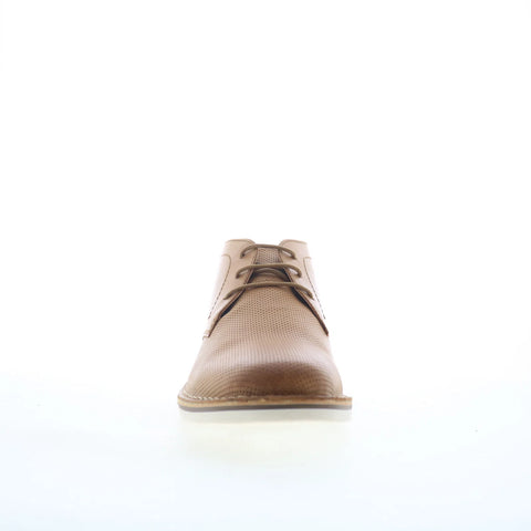 Steve Madden Hachet Mens Brown Leather Lace Up Chukkas Boots