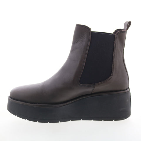Fly London Hama HAMA238FLY-004 Womens Brown Leather Slip On Chelsea Boots
