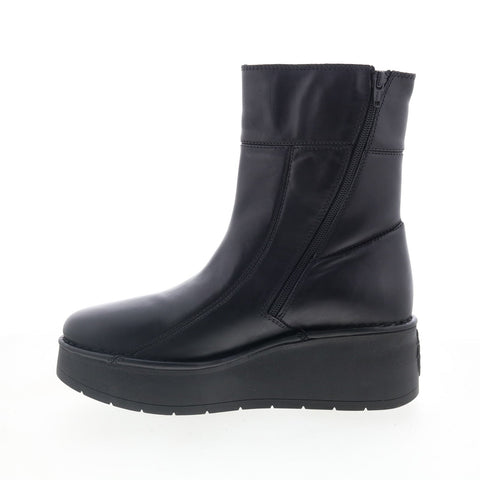 Fly London Hann HANN248FLY-000 Womens Black Leather Casual Dress Boots