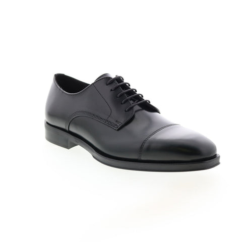 Bruno Magli Hanover HANOVER Mens Black Oxfords & Lace Ups Cap Toe Shoes