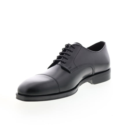 Bruno Magli Hanover HANOVER Mens Black Oxfords & Lace Ups Cap Toe Shoes