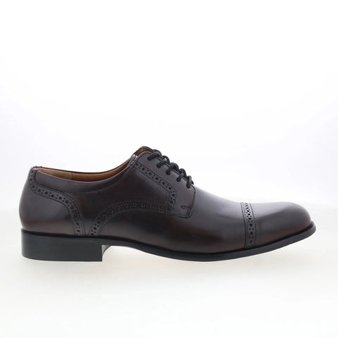 Johnston & Murphy Harmon 59-10674 Mens Red Wide Oxfords Cap Toe Shoes