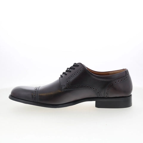 Johnston & Murphy Harmon 59-10674 Mens Red Wide Oxfords Cap Toe Shoes