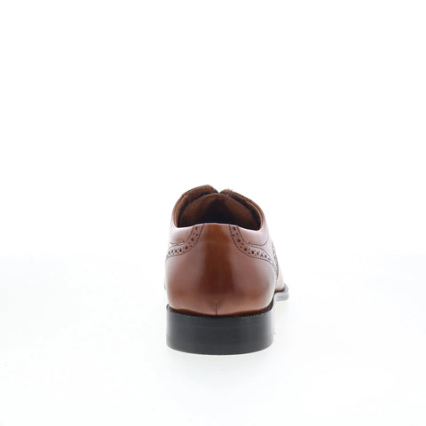 Johnston & Murphy Harmon 59-10676 Mens Brown Oxfords & Lace Ups Cap Toe Shoes