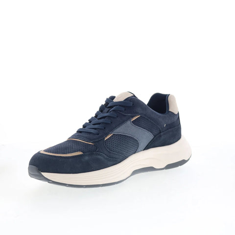 Rockport Harrison 2 RMHARRISON2 Mens Blue Leather Lifestyle Sneakers Shoes