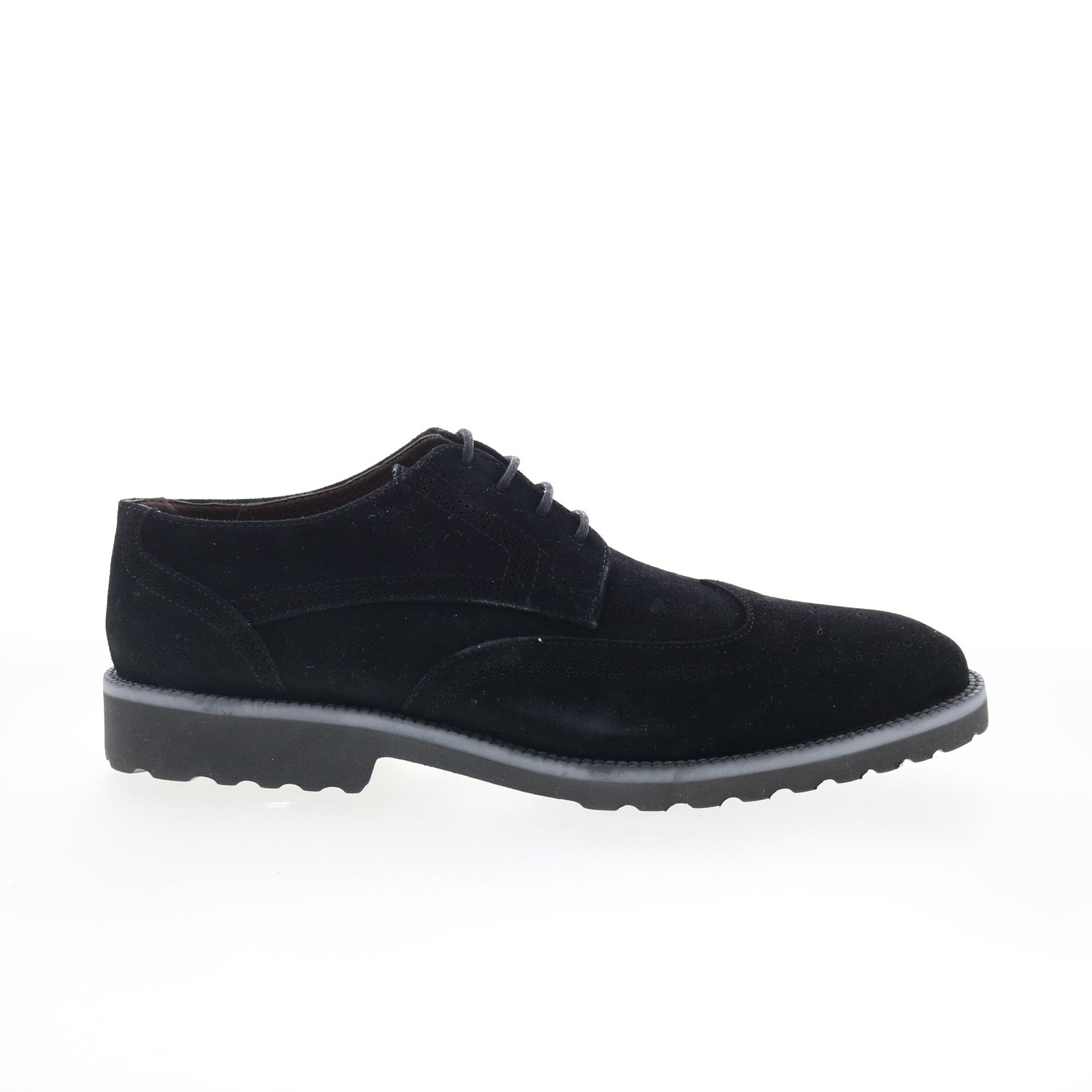Studio Belvedere Men\'s Black Brogue Shoes ALEXANDER - Black – Belvedere Shoes main image 2