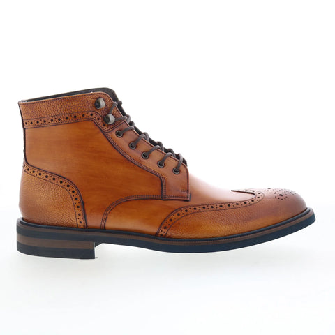 Johnston & Murphy Hartley Mens Brown Oxfords Wingtip & Brogue Shoes