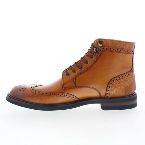 Johnston & Murphy Hartley Mens Brown Oxfords Wingtip & Brogue Shoes