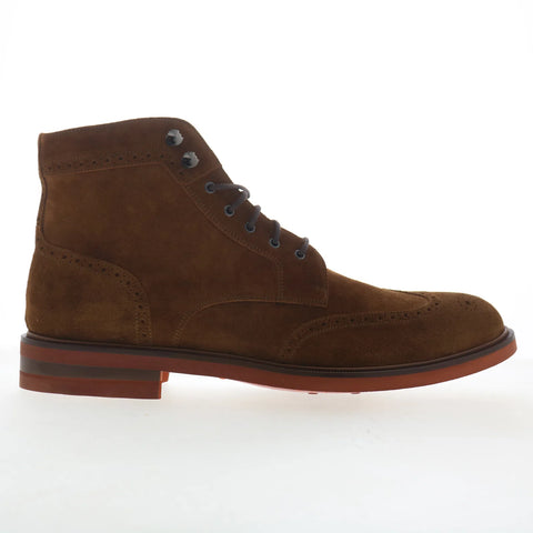 Johnston & Murphy Hartley Mens Brown Oxfords Wingtip & Brogue Shoes