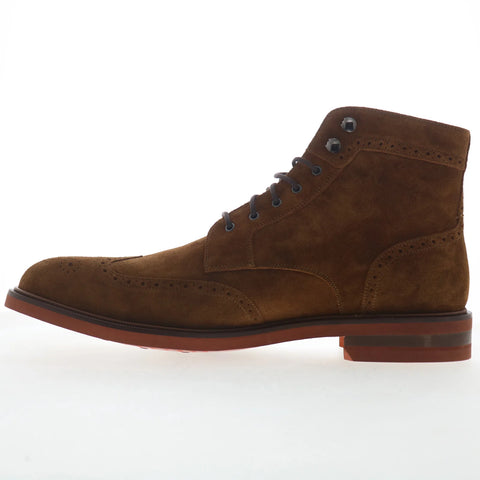 Johnston & Murphy Hartley Mens Brown Oxfords Wingtip & Brogue Shoes