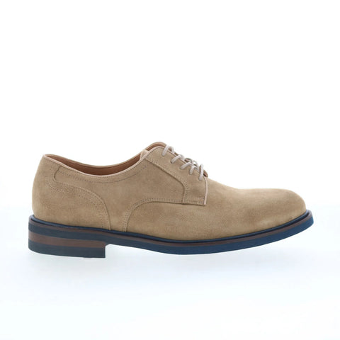 Johnston & Murphy Hartley Plain Toe Mens Beige Oxfords Plain Toe Shoes