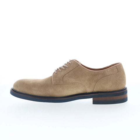 Johnston & Murphy Hartley Plain Toe Mens Beige Oxfords Plain Toe Shoes