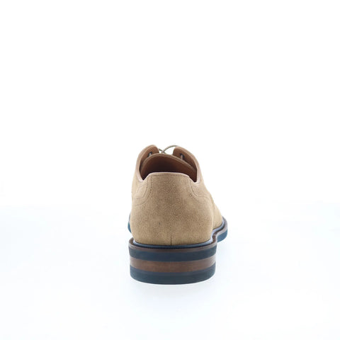 Johnston & Murphy Hartley Plain Toe Mens Beige Oxfords Plain Toe Shoes