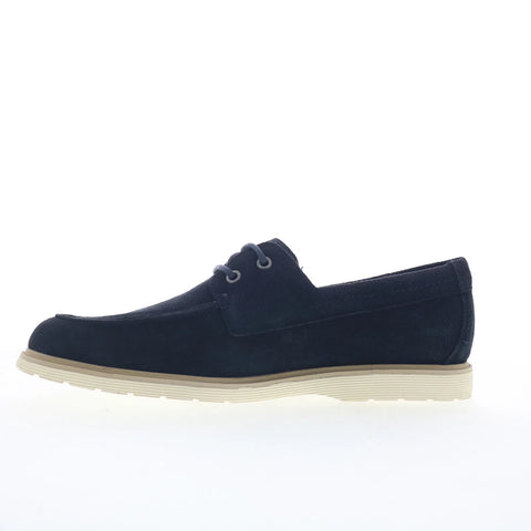 Rockport Hartley RMHARTLEY Mens Blue Wide Loafers & Slip Ons Boat Shoes