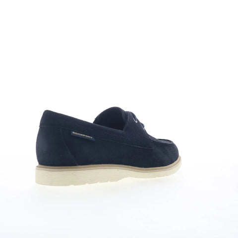 Rockport Hartley RMHARTLEY Mens Blue Wide Loafers & Slip Ons Boat Shoes