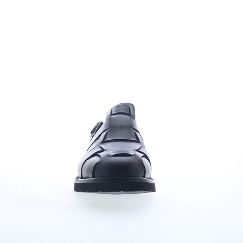 Steve Madden Havana HAVA01M1 Mens Black Leather Sport Sandals Shoes