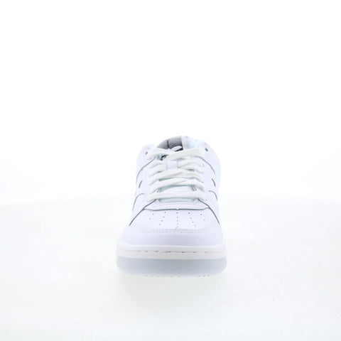 Saucony Hawk S70851-3 Mens White Leather Lace Up Lifestyle Sneakers Shoes