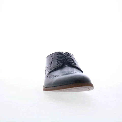 Johnston & Murphy Haywood Mens Black Oxfords Wingtip & Brogue Shoes