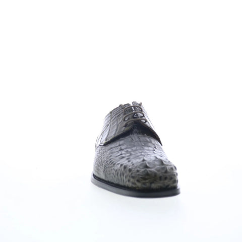 Ferrini HB Alligator 228 Elephant Mens Gray Oxfords & Lace Ups Casual Shoes
