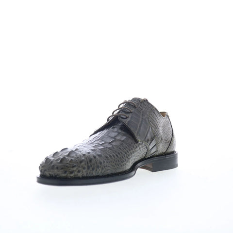 Ferrini HB Alligator 228 Elephant Mens Gray Oxfords & Lace Ups Casual Shoes