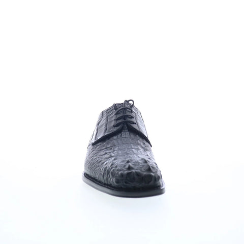 Ferrini HB Alligator 228 F228BL Mens Black Oxfords & Lace Ups Casual Shoes