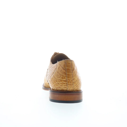 Ferrini HB Alligator 228 F228CM Mens Brown Oxfords & Lace Ups Casual Shoes