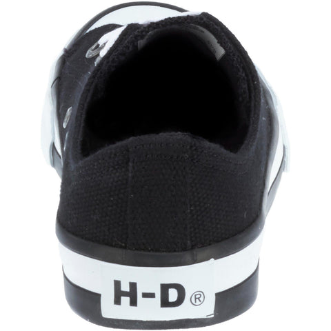 Harley-Davidson Roarke Ox D93812 Mens Black Canvas Lifestyle Sneakers Shoes