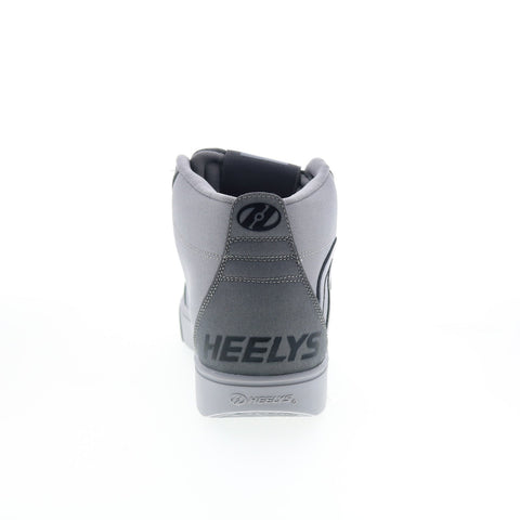 Heelys Racer 20 Mid HE00467021 Mens Gray Canvas Lifestyle Sneakers Shoes