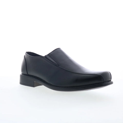 Bruno Marc Statewide-01 Mens Black Wide Loafers & Slip Ons Casual Shoes