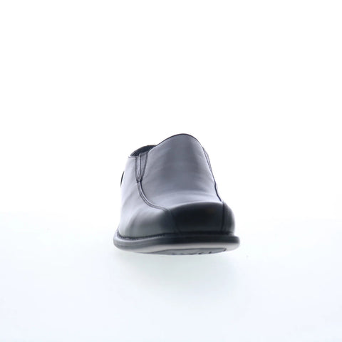 Bruno Marc Statewide-01 Mens Black Wide Loafers & Slip Ons Casual Shoes