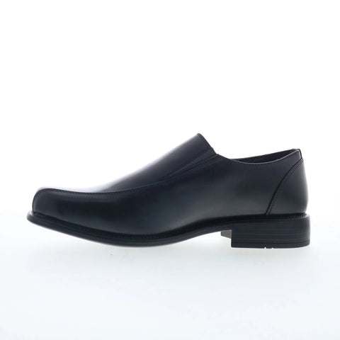 Bruno Marc Statewide-01 Mens Black Wide Loafers & Slip Ons Casual Shoes