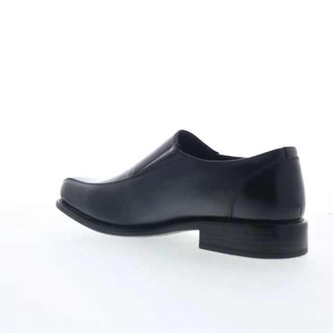Bruno Marc Statewide-01 Mens Black Wide Loafers & Slip Ons Casual Shoes