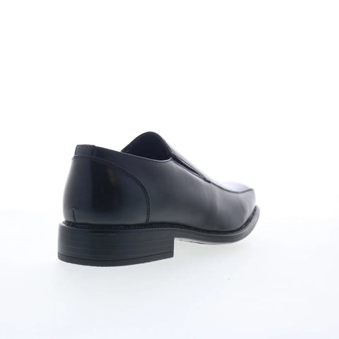 Bruno Marc Statewide-01 Mens Black Wide Loafers & Slip Ons Casual Shoes