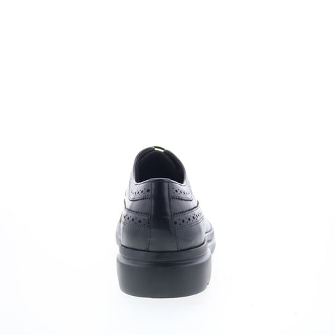 Studio Belvedere Hector Mens Black Oxfords & Lace Ups Wingtip & Brogue Shoes