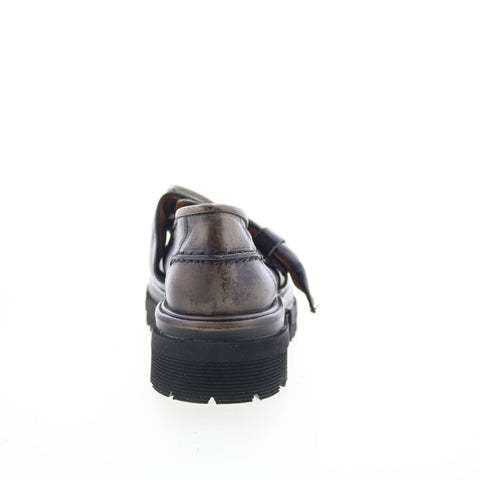 A.S. 98 Heddy Womens Black Leather Slip On Loafers & Slip Ons Casual Shoes