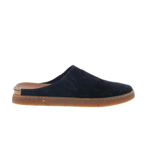 Steve Madden Helseen HELS01M Mens Black Suede Mules Slippers Shoes