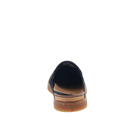 Steve Madden Helseen HELS01M Mens Black Suede Mules Slippers Shoes