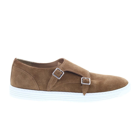 Pastori by Di Bianco Helvius Mens Brown Loafers & Slip Ons Casual Shoes
