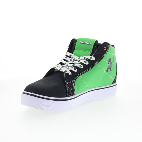 Heelys Racer 20 Mid Minecraft Mens Green Canvas Lifestyle Sneakers Shoes