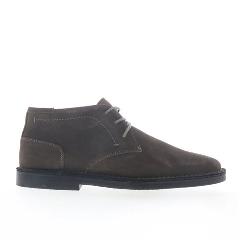 Steve Madden Hestonn Mens Gray Suede Lace Up Chukkas Boots