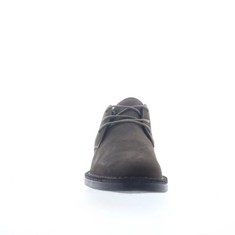 Steve Madden Hestonn Mens Gray Suede Lace Up Chukkas Boots