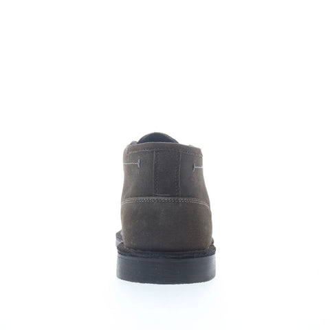 Steve Madden Hestonn Mens Gray Suede Lace Up Chukkas Boots