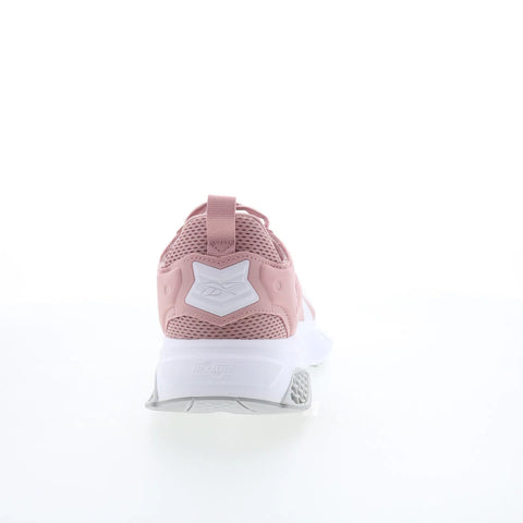Reebok Hexalite Legacy Womens Pink Mesh Lace Up Lifestyle Sneakers Shoes