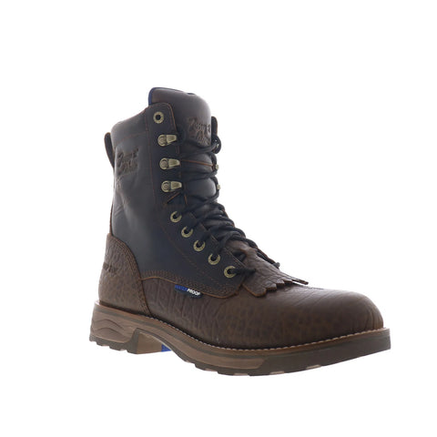 Tony Lama High Plains WP Composite Toe Mens Brown Wide Cowboy Western Boots